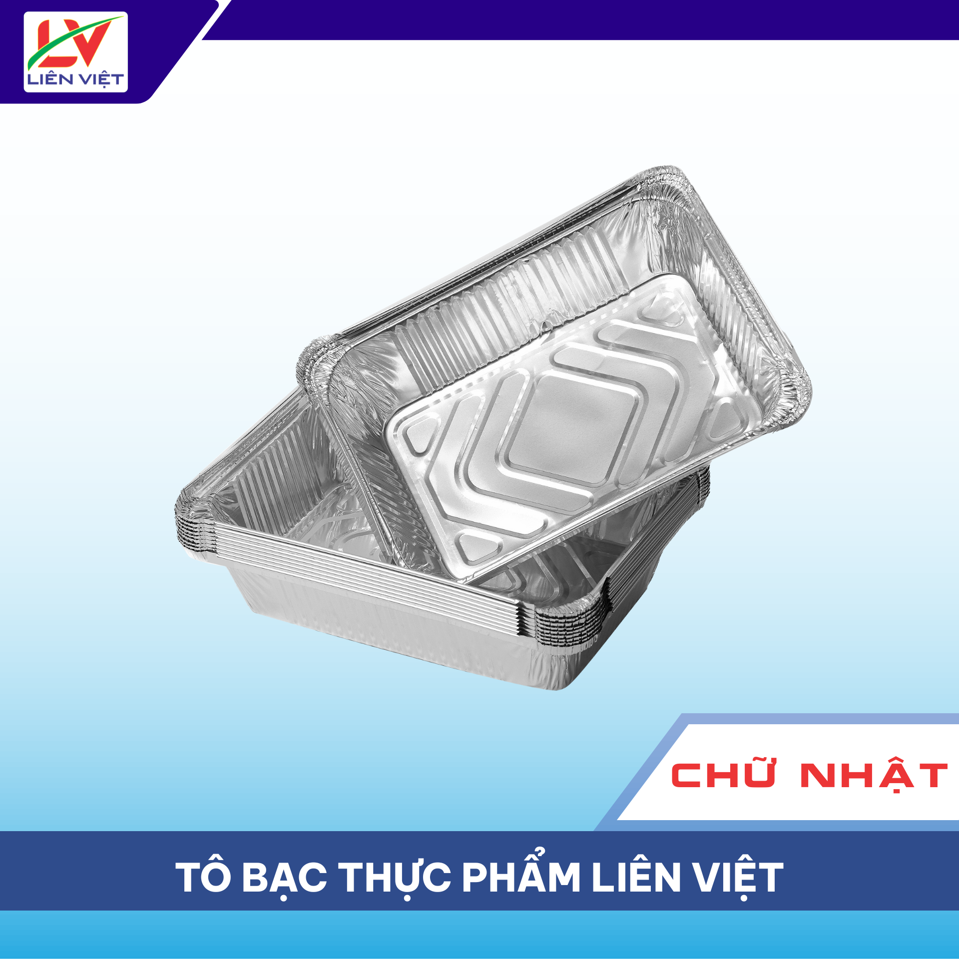 Khay Nhôm Chữ Nhật